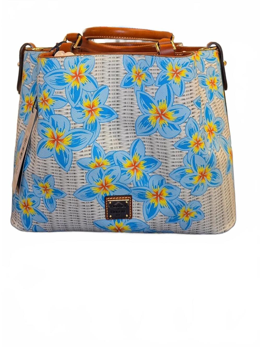 Dooney & Bourke Floral Print Satchel Handbag